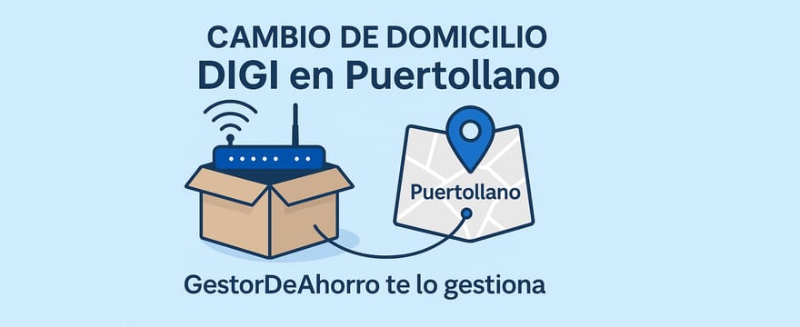 Cambio de domicilio DIGI Puertollano